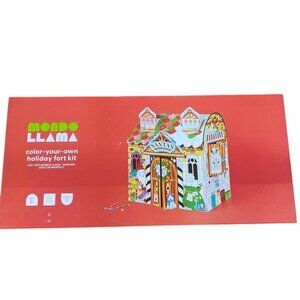 Christmas Craft Color-Your-Own Santa's Workshop Fort - Mondo Llama™